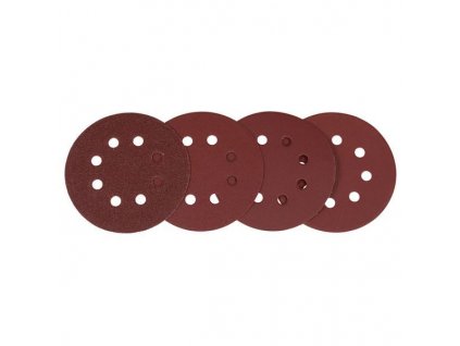 MAKITA D-77229 Brúsny papier 125mm, suchý zips, sada