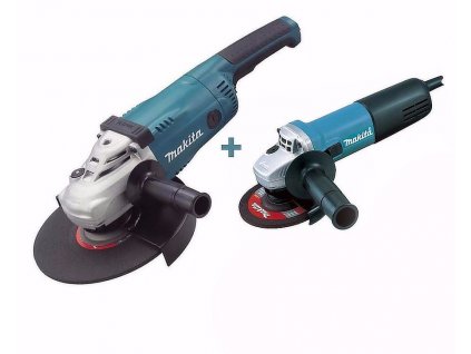 Makita DK0053G Sada uhlových brúsok GA9020 + 9558HNRG