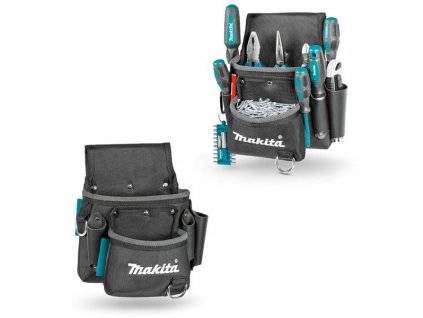 MAKITA E-15198 Tesárska taška na opasok/ brašňa s dvomi priehradkami