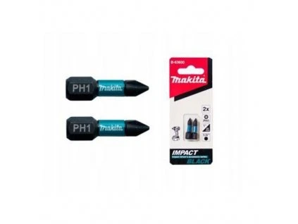 MAKITA Sada bitov IMPACT BLACK PH 25mm, sada 2ks