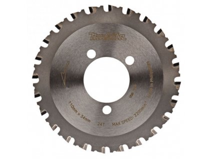 MAKITA E-11097 Pílový, rezný kotúč pre DSC251 110x34mm 24z, 3 diery /náhrada za SC09003260/