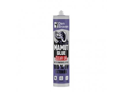 DEN BRAVEN MAMUT GLUE Lepidlo Clear UV 100% 290ml 51933BD
