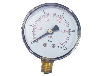 Manometer 63 mm 0-10 bar 1/4 MS04-14