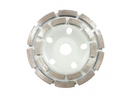 MAR-POL Brúsny diamantový kotúč 125 x 22 mm dvojradový, bez závitu, M08783