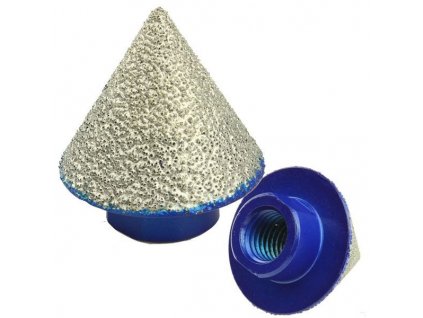 MAR-POL Brúsny diamantový kužeľový kotúč / vrták 2-38 mm, upnutie závit M14 M22800