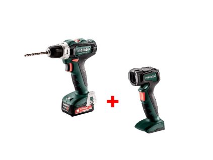 METABO Aku skrutkovač POWER MAXX BS 12 601036500 + darček