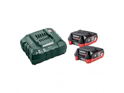 METABO BASIC SET 12V 2x4Ah sada akumulátorov s nabíjačkou 685301000