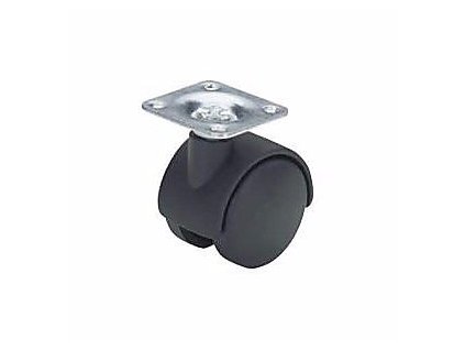 Nábytkové koliesko PH 40 mm s platničkou 2679-1