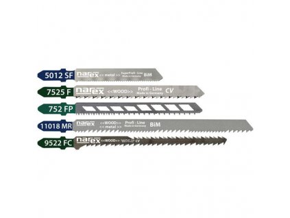 NAREX SET SBN 5 sada pílových listov 65404426