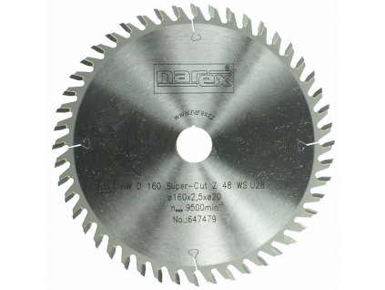 NAREX Super Cut Pílový kotúč Ø160 x 2,2 x Ø20 48WZ 00647479