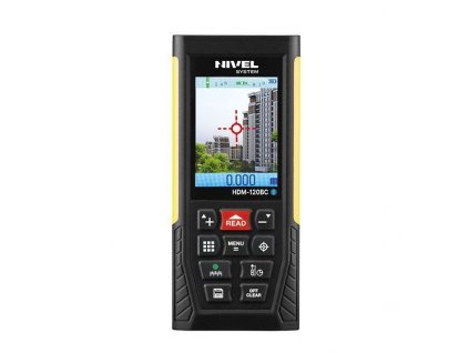 NIVEL-S HDM-120BC Laserový diaľkomer s kamerou a bluetooth