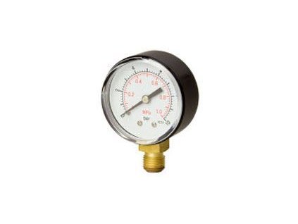 Plastový manometer 50mm 0-16 bar 1/4" MS03-15