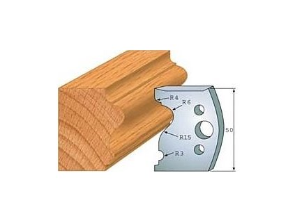 Profilový nôž 50 mm F026-512 / obmedzovač F027-512