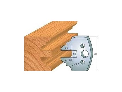 Profilový nôž 50 mm F026-523 / obmedzovač F027-523