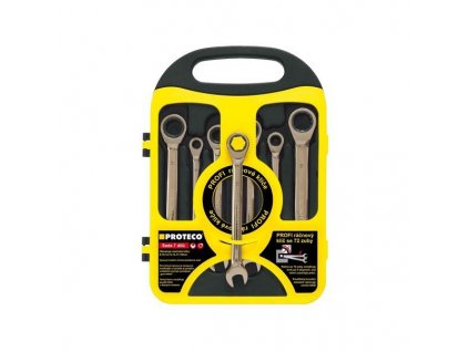 PROTECO sada račnových kľúčov 7dl. 8-19 mm 42.18-344-772