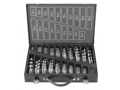 PROTECO Sada vrtákov do kovu 170-dielna 1-10mm HSS-G 45.04-2913-170