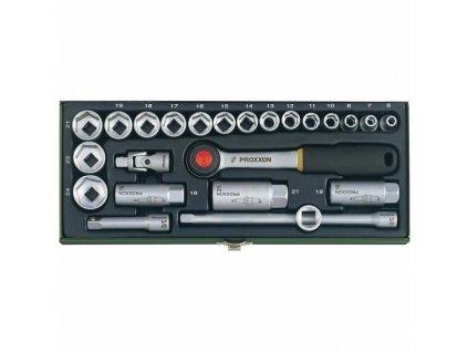 PROXXON 24-dielna gola sada 3/8" 23110