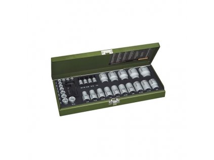 PROXXON Sada gola hlavíc 1/4" a 1/2" 36-dielna 23114