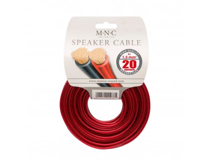 Reproduktorový kábel, dvojlinka 2x1,5mm2  bal.20m NX20027X20