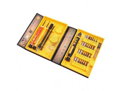 Sada jemných bitov 1/4" oceľ S2, 38-dielna sada, XL-TOOLS