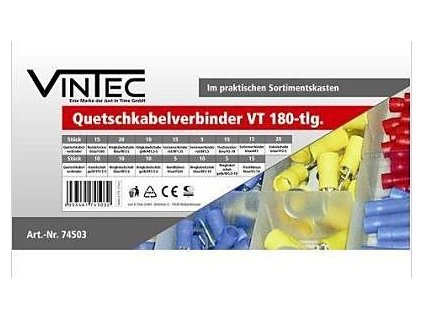 Sada koncoviek na káble Vintec 74503