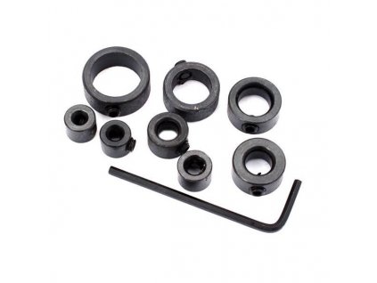 Sada krúžkov na ohraničenie vrtákov do dreva 3,4,5,6,8,10,12,16 mm, XL-TOOLS 2.ogw8