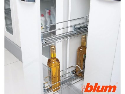 Starax Výsuvný kôš 150 mm plnovýsuv s tlmením