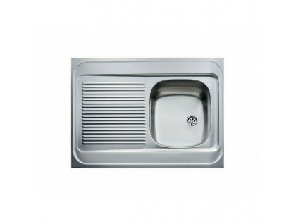 TEKA L800.600 1B 1D X nerezový drez 800 x 600 mm 40109521