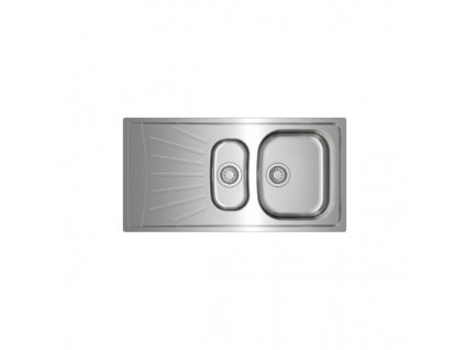 TEKA STARBRIGHT 60 E-XN 1 1/2B 1D X nerezový drez 980 x 500 mm 115150003