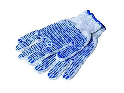 Textilné rukavice s terčíkmi PLOVER