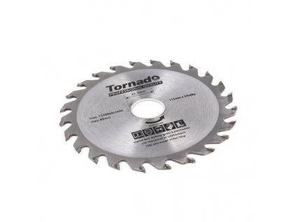 TORNADO Pílový kotúč s SK plátkami 125x1,8x22,2 z24 pre uhlovú brúsku, 2.PW125