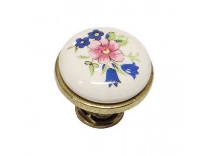Úchytka DC DG19 porcelánová knopka AB-MLK-1