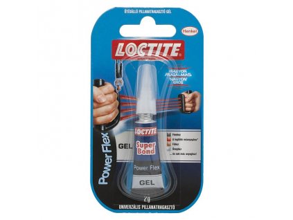 Univerzálne otrasuvzdorné sekundové lepidlo LOCTITE POWERFLEX 2g 1409565