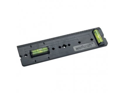 WOLFCRAFT vŕtacia šablóna 50 x 185 x 15 mm pre krabice v stene 4050000