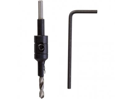 WOLFCRAFT Vrták a záhlbník 5mm 2500000