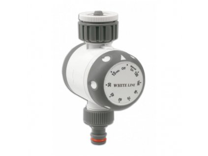 Zavlažovací časovač mechanický 3/4" - 1" VNZ / rýchlospojka WHITE LINE 51235ST