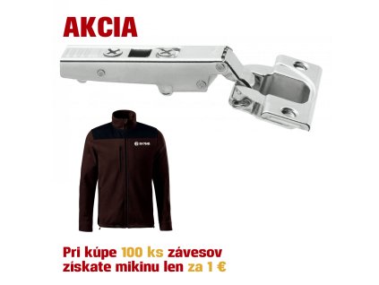 Blum 71B3550 akcia pri kúpe 100ks, mikina za1€