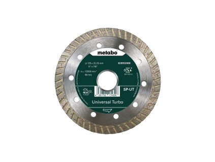 metabo DIAMANTOVÝ REZNÝ KOTÚČ SP UT, 125X22,23 MM (628552000)