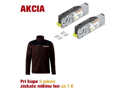 Blum aventos HF akcia pri kúpe 5ks, mikina za1€