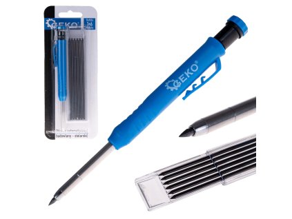 GEKO Ceruza stolárska s úzkym hrotom + tuhy G29004