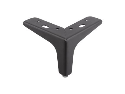 StrongLegs nábytková noha FS003, 130mm, čierna matná 401525