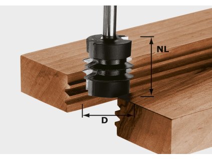 Festool Fréza na lepené spoje HW S8 D34/NL32