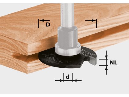 Festool Drážkovacia fréza kotúčová HW D40x2,5