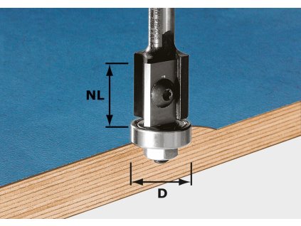 Festool Lícovacia fréza s otočným nožom HW S8 D19/20WM Z2