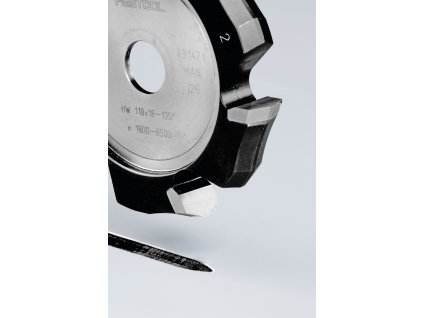 Festool Drážkovacia fréza tvaru V HW 118x18-135°/Alu