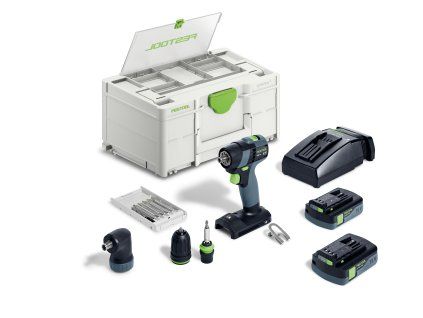 Festool Akumulátorový vŕtací skrutkovač TXS 18 C 3,0-Set 576896