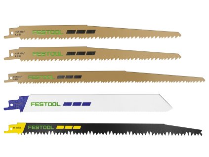 Festool Sada pílových listov pre chvostovú pílu RS-Sort/5 na drevo a kov