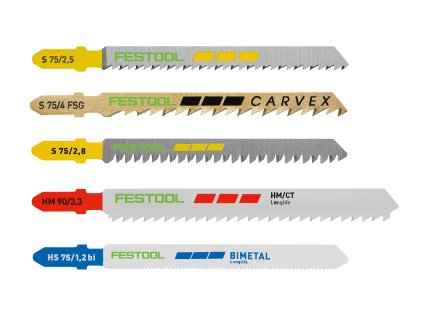 Festool Súprava pílových listov STS-Sort/21 W/P/M