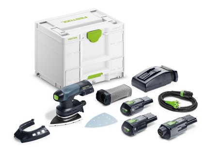 Festool Akumulátorová delta brúska DTSC 400 3,0 I-Set
