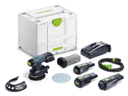 Festool Akumulátorová excentrická brúska ETSC 125 3,0 I-Set